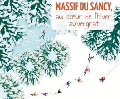 Couverture Dossier de Presse Massif du Sancy Hiver 2025-2026